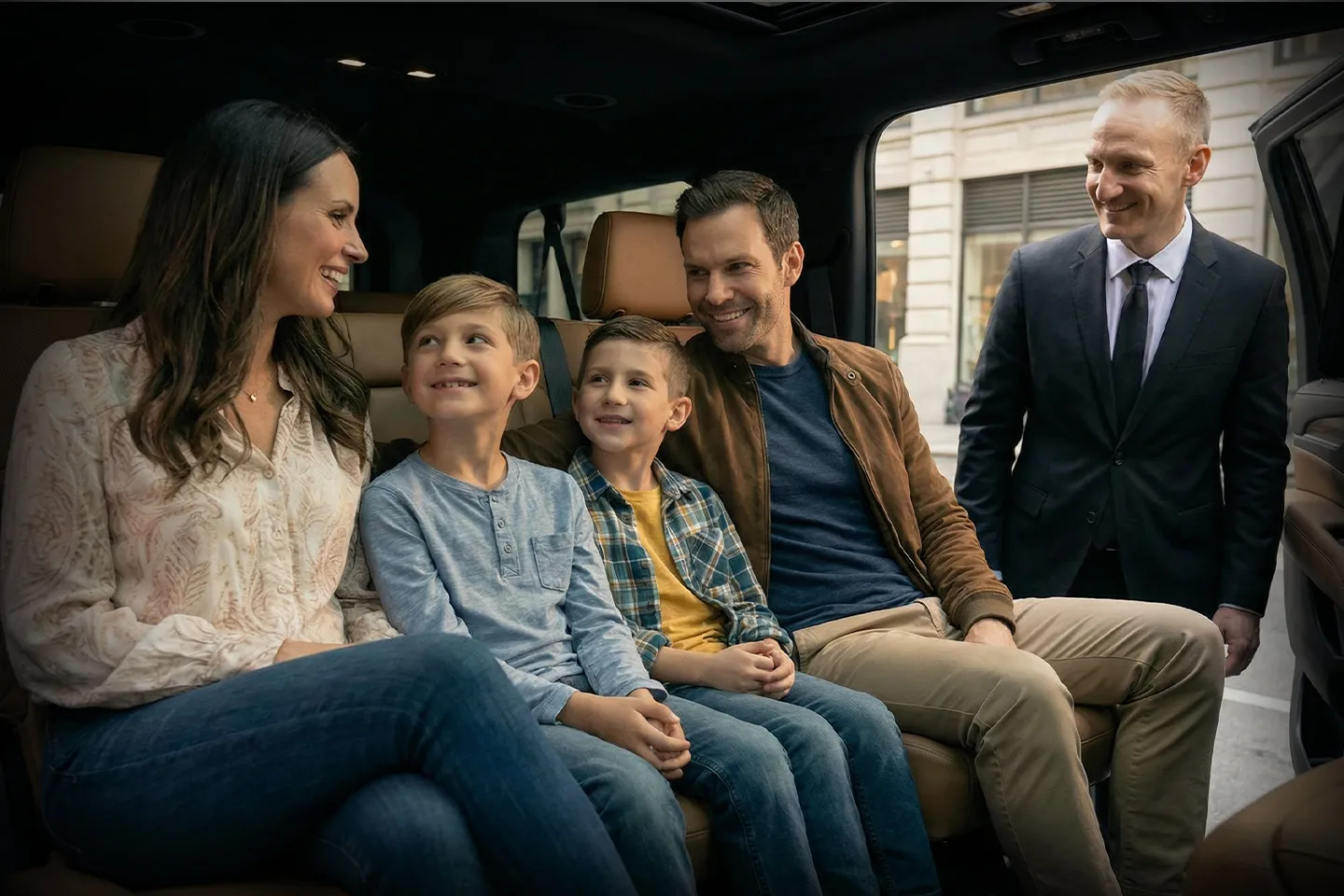 Executive chauffeur-driven car service for business travel