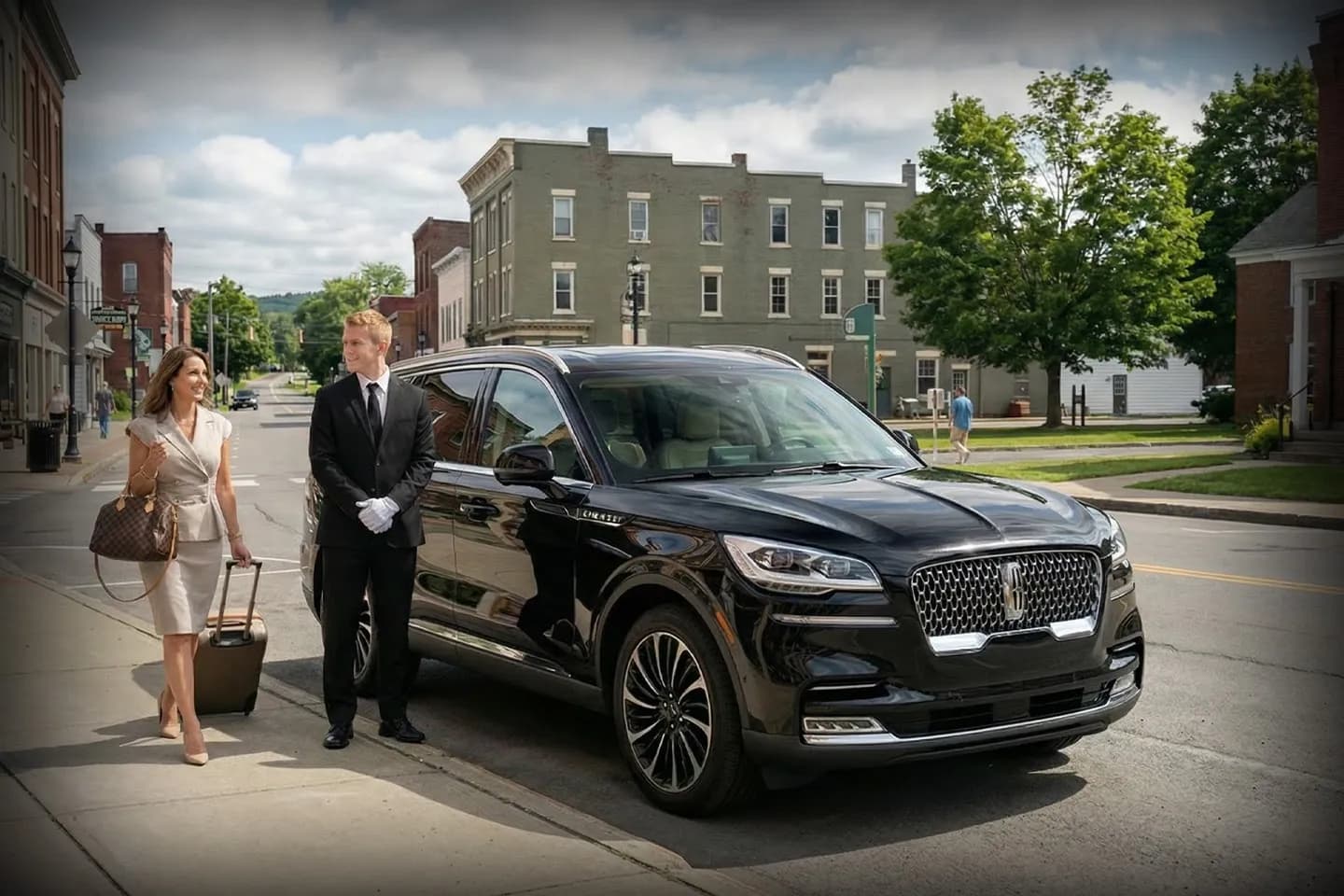 Executive SUV used for Chenango car service