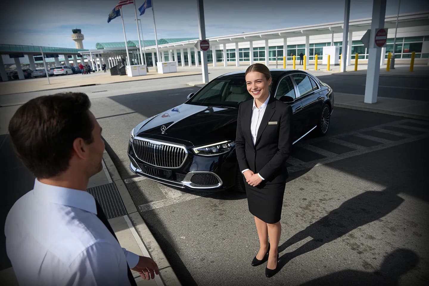 Chauffeur-driven executive car service to and from Long Island MacArthur ISP Airport