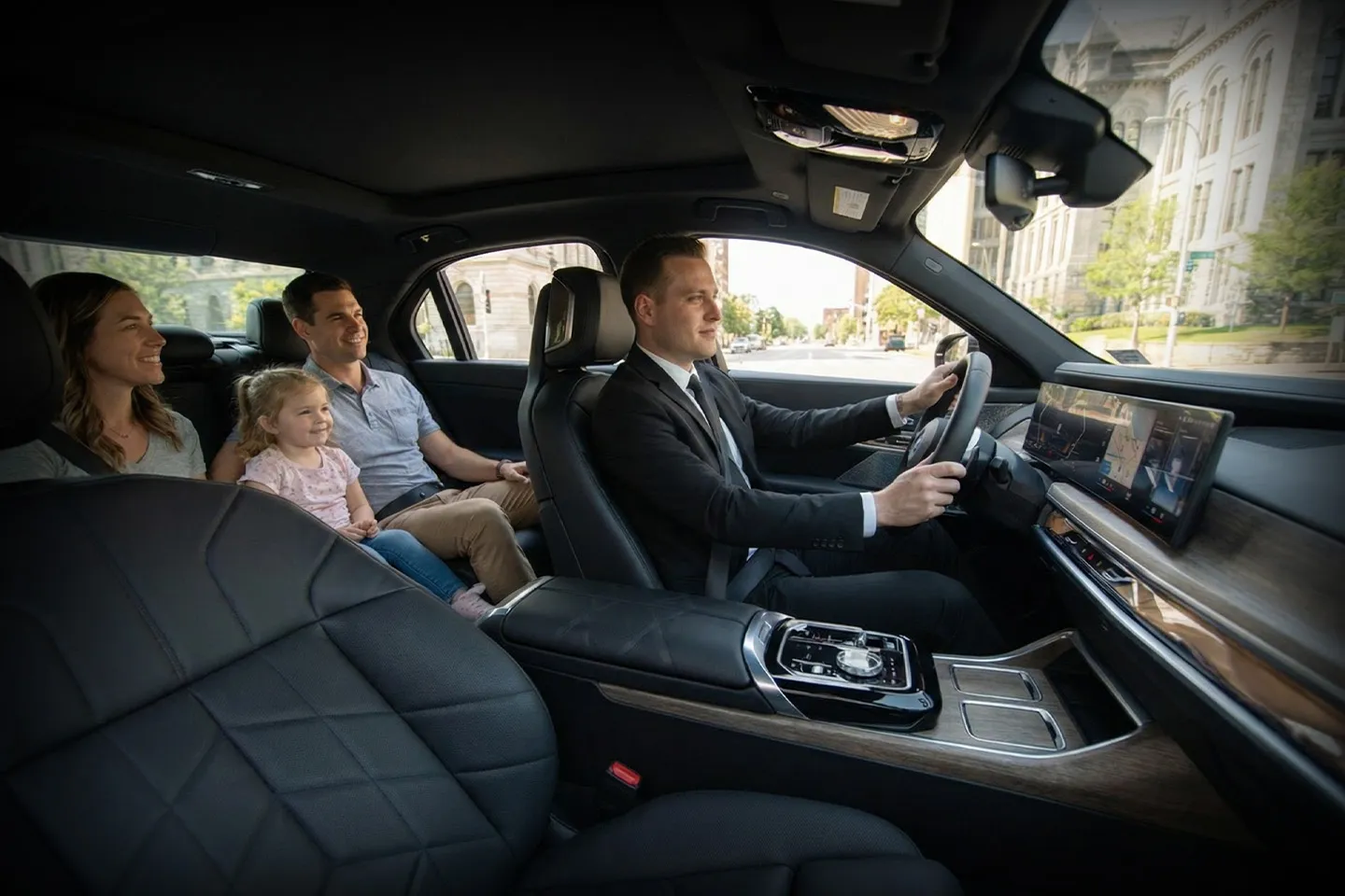 Luxury sedan for Erie car service in Erie, PA