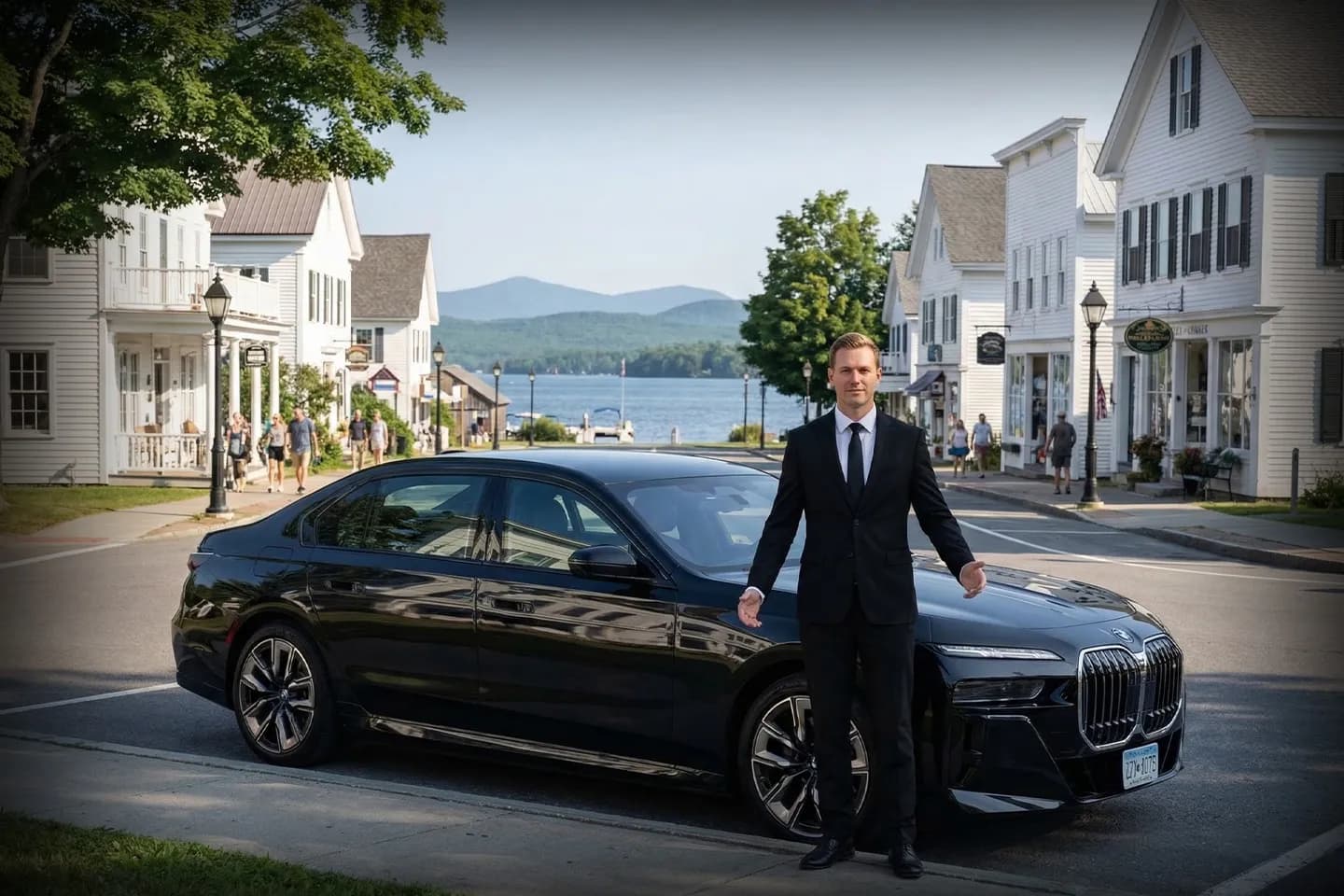 Airport transfer vehicle by Essex Car Service