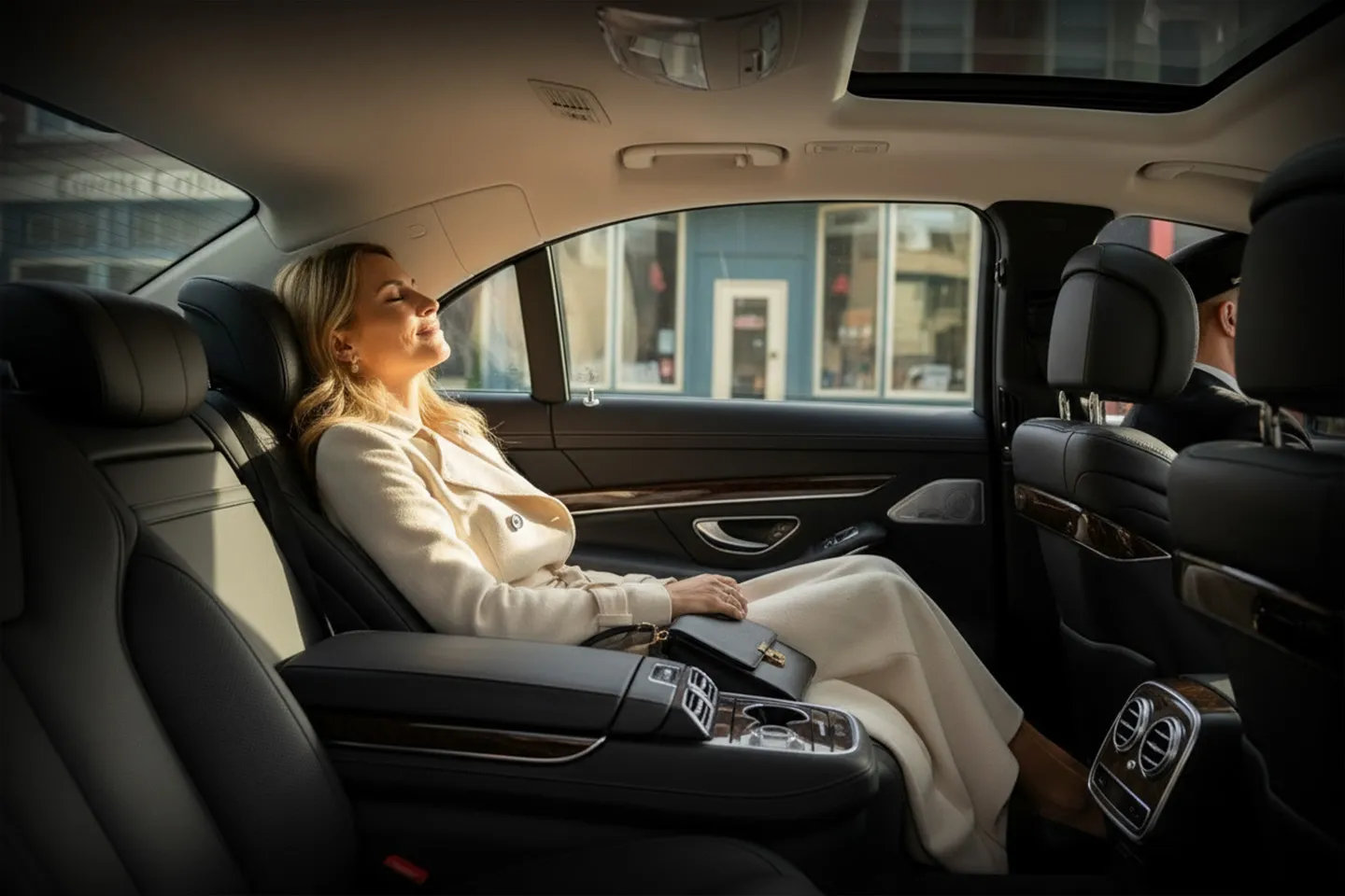 Luxury sedan for Greene car service in Greene, NY