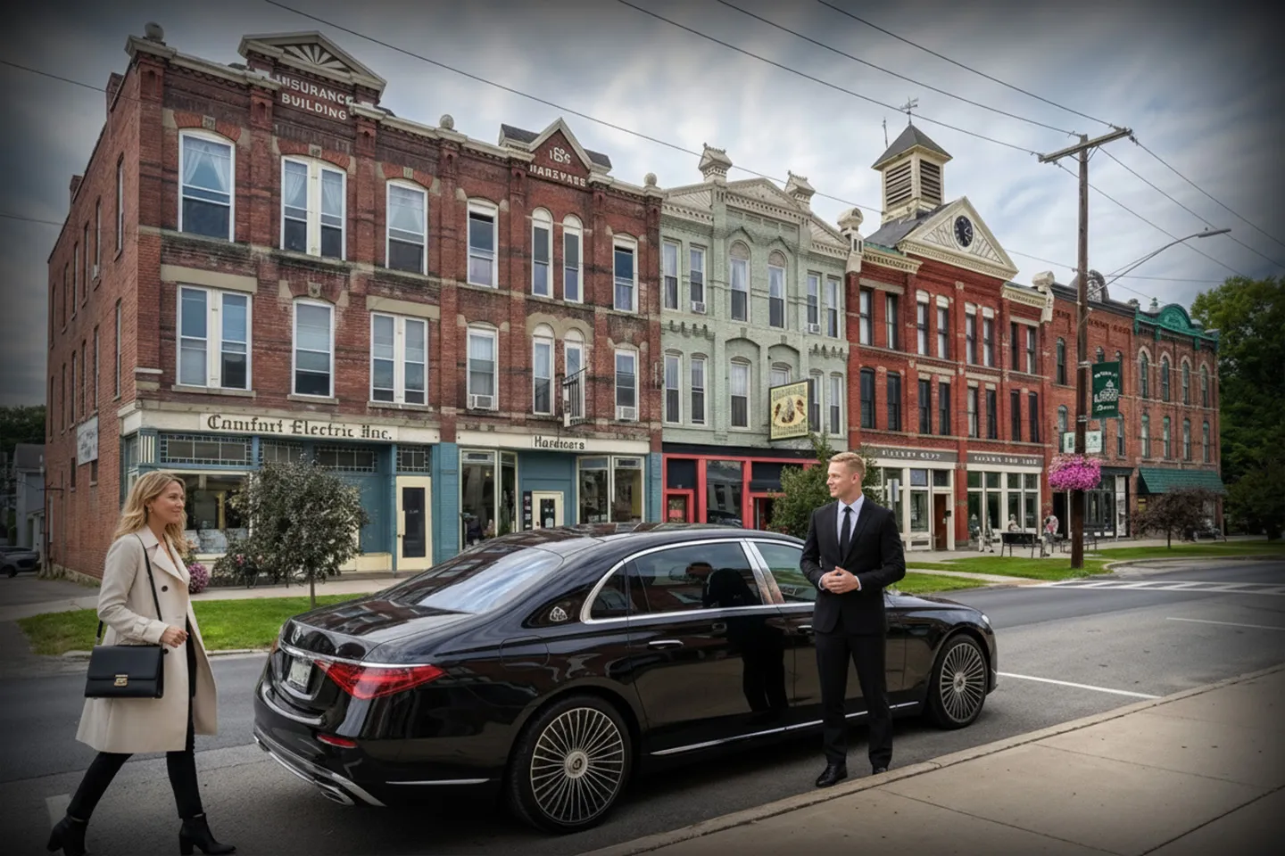 Executive SUV used for Greene car service transportation