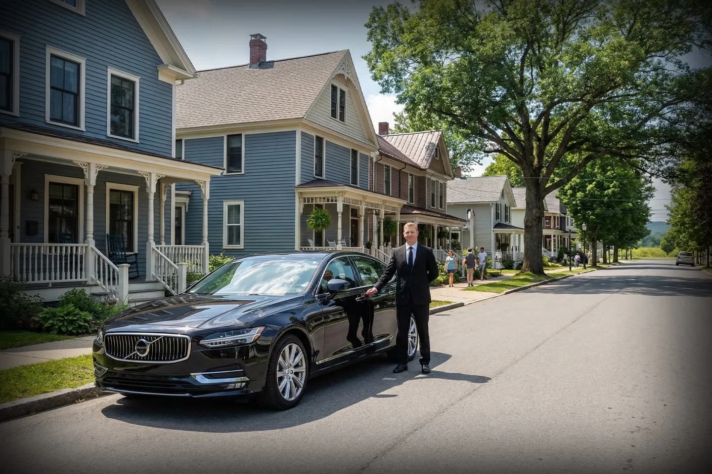 Premium black car from Livingston car service in NY