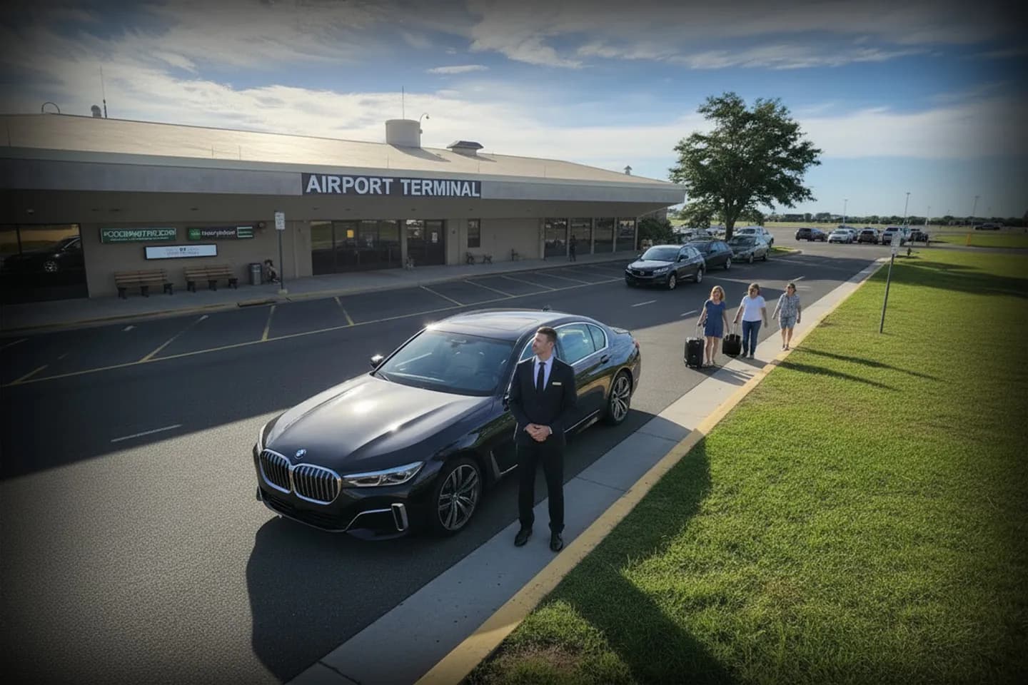 Chauffeur-driven executive car service to and from Trenton–Mercer TTN Airport