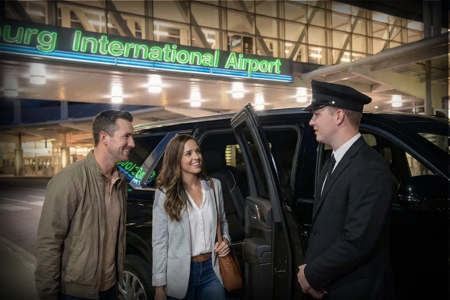 Private luxury car service providing airport transfer in Pennsylvania