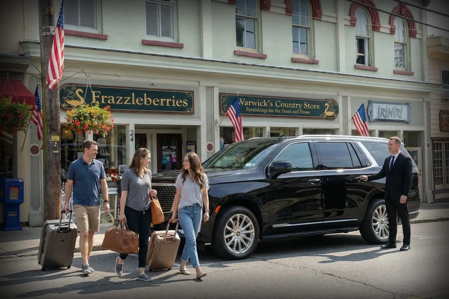 Luxury sedan for Orange car service in Orange, NY