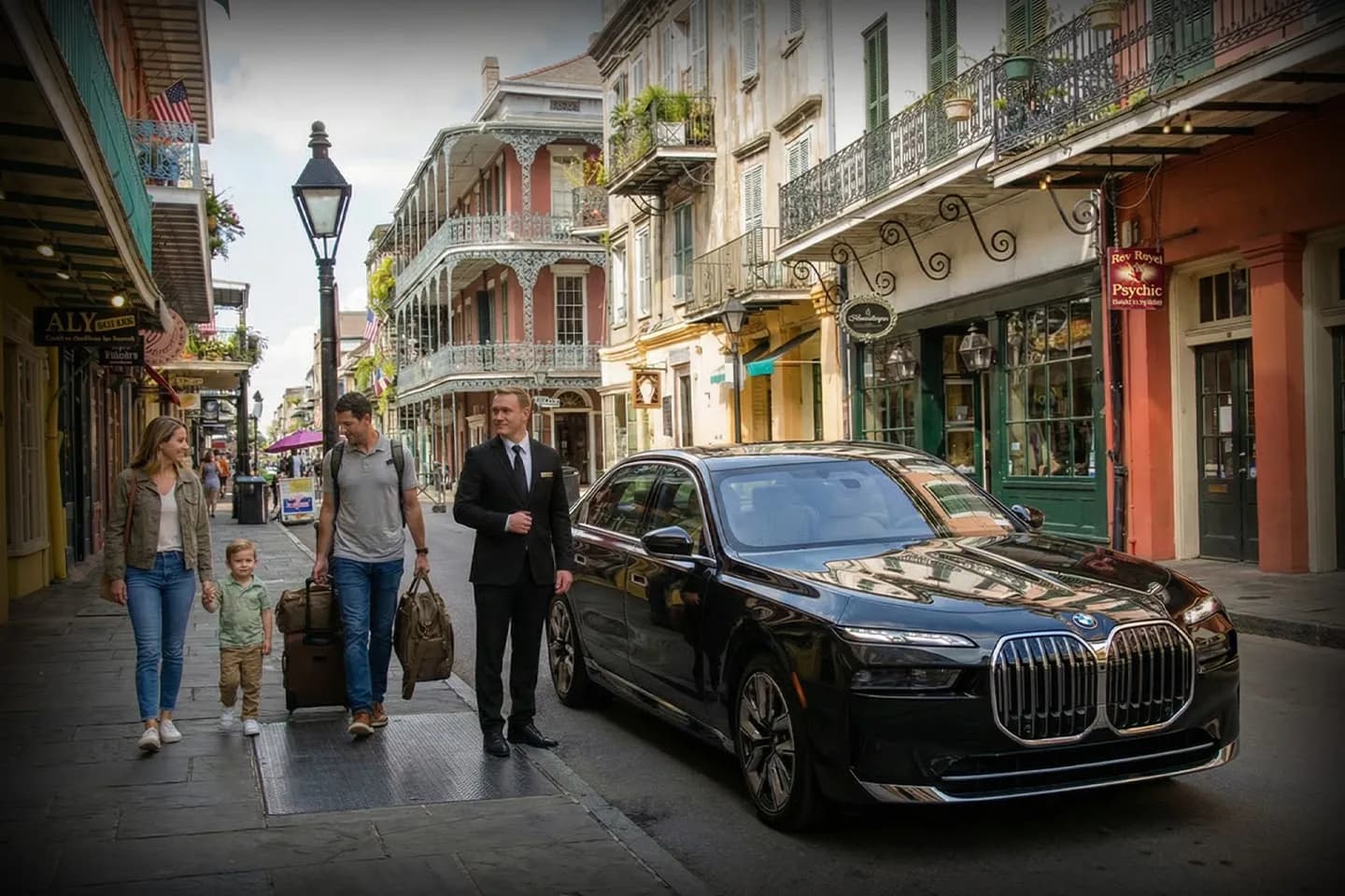 Executive SUV for Orleans car service airport transfers