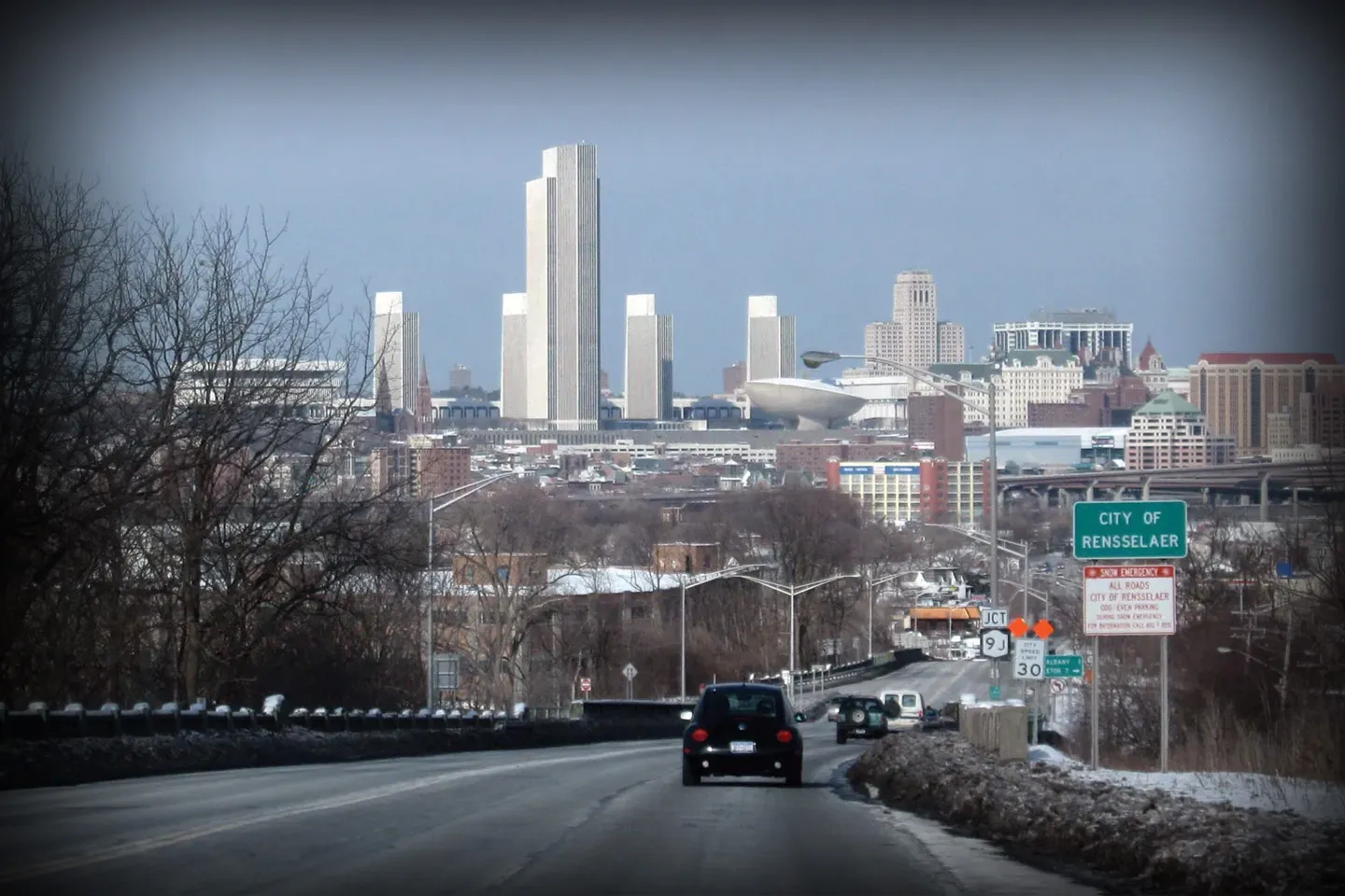 Chauffeur driven SUV from Rensselaer car service fleet