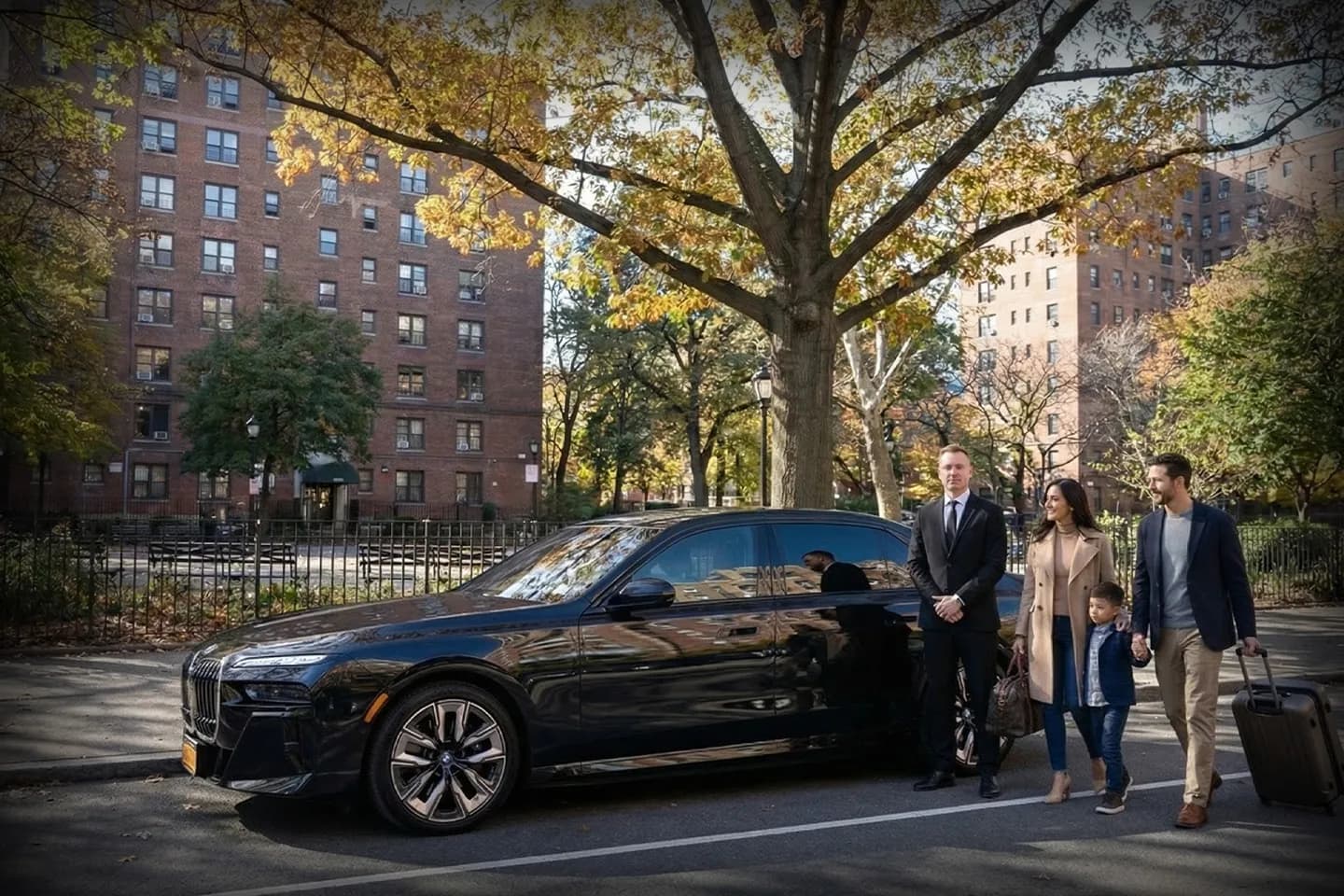 Executive SUV used for Tompkins car service rides