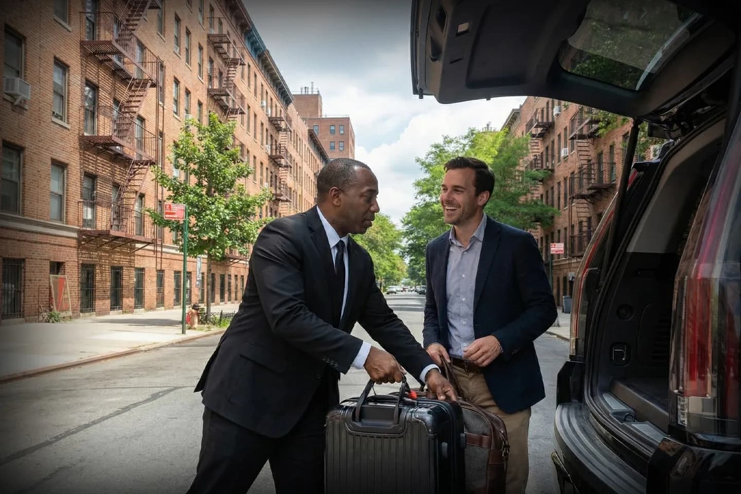 Luxury SUV for Bronx car service transportation