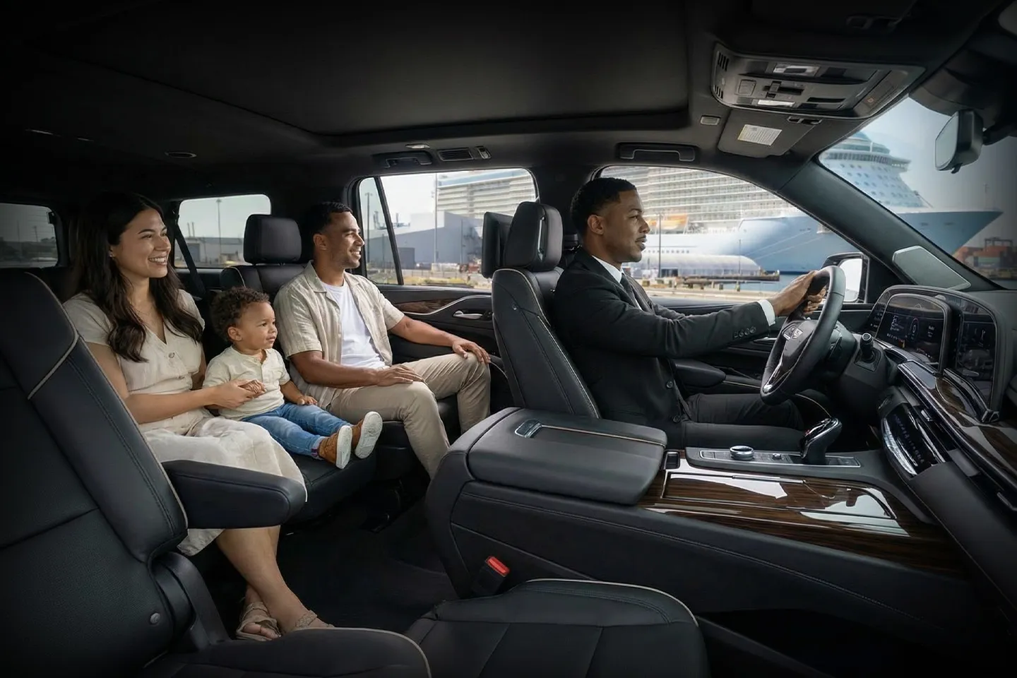 Private chauffeur-driven car service to and from Cape Liberty Cruise Port