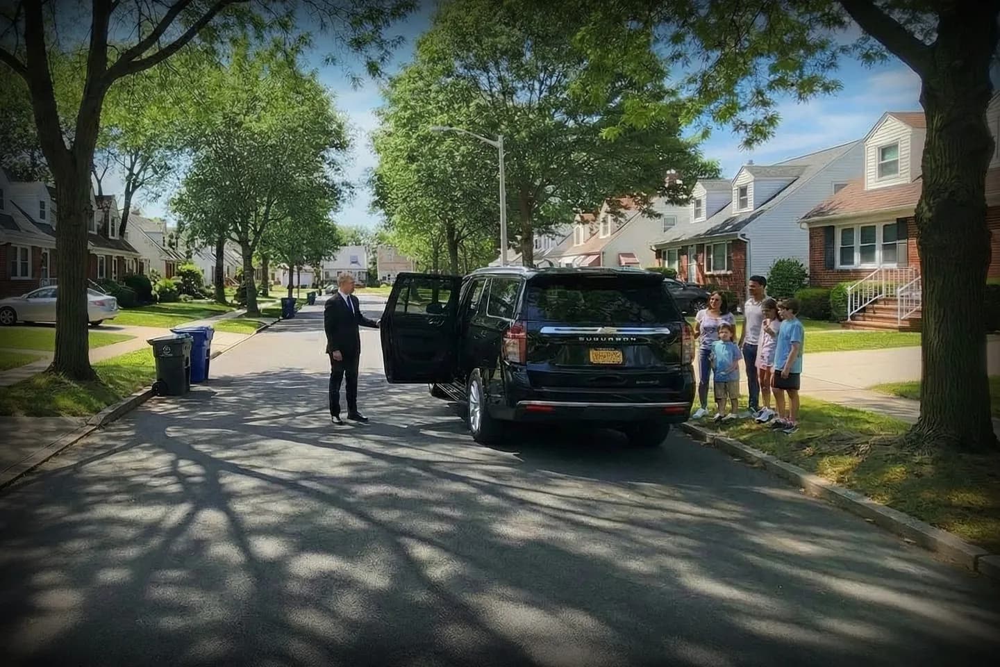 Professional chauffeur from Staten Island car service fleet