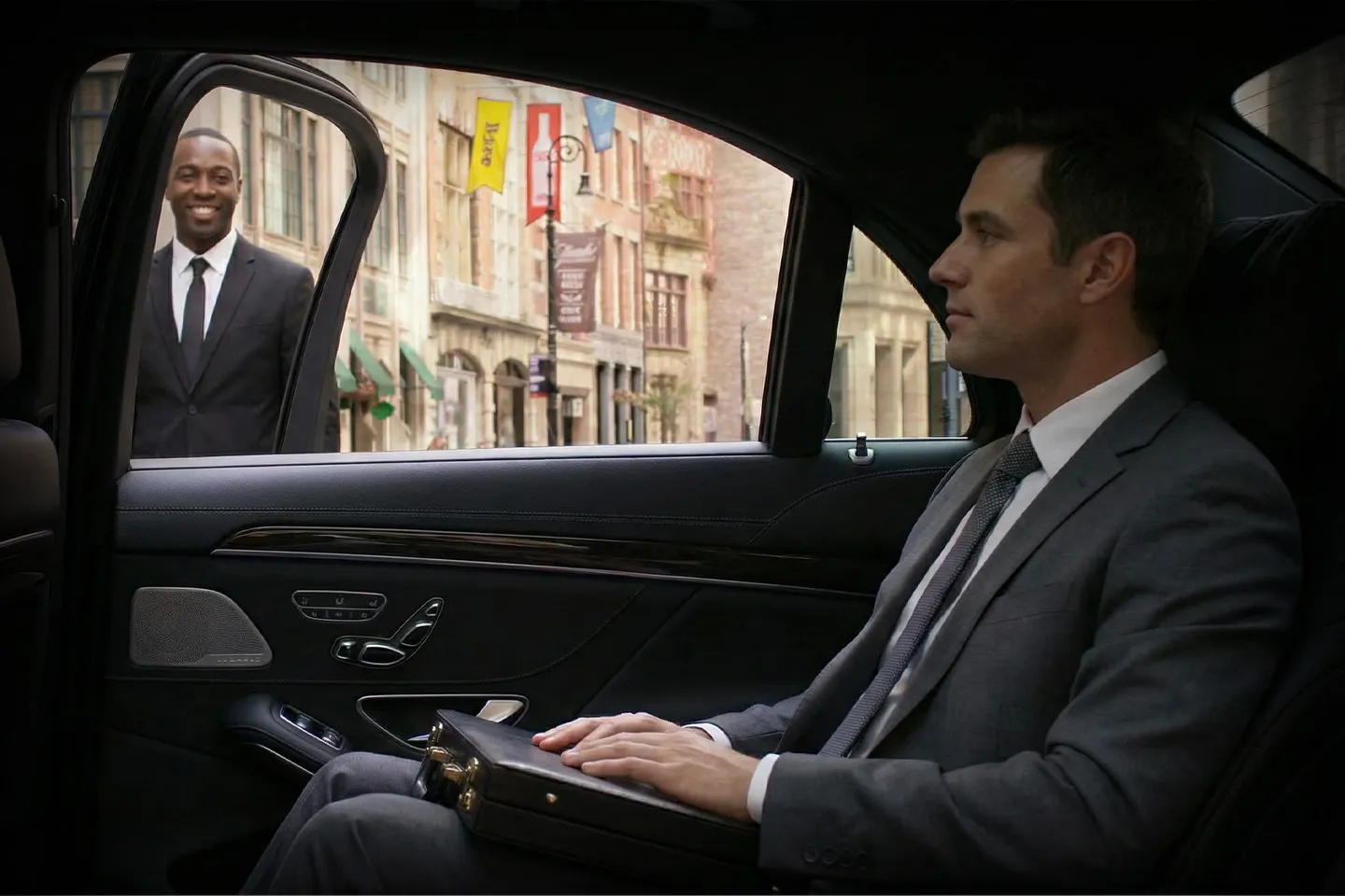 Luxury sedan for Manhattan chauffeur service in Manhattan, NY