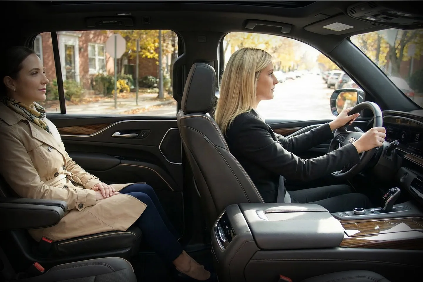 Luxury sedan providing chauffeur service in Westchester County