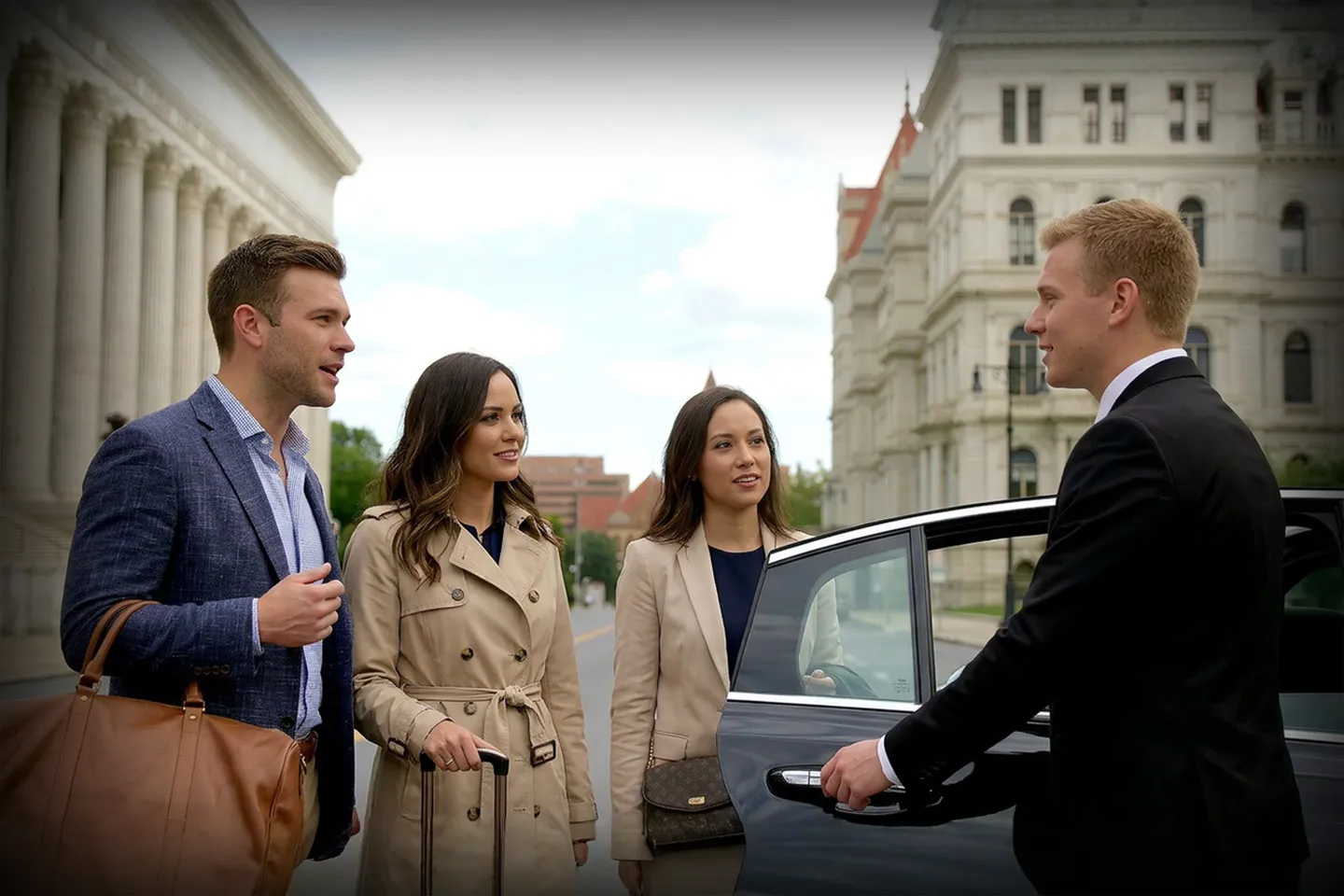 Luxury sedan for Albany NY chauffeur service in Albany