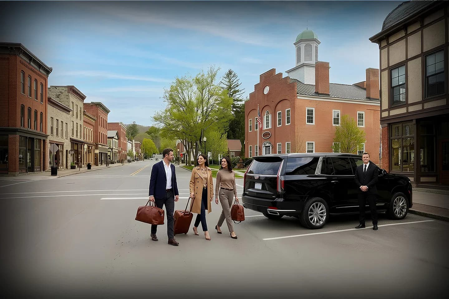 Airport transfer vehicle in Cattaraugus NY chauffeur service