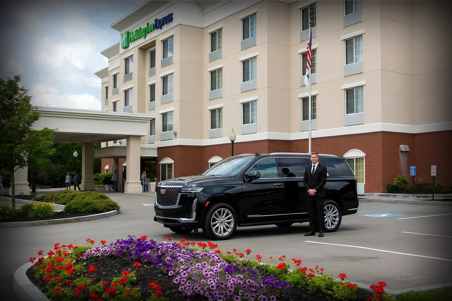 Premium vehicle from Cortland chauffeur service fleet