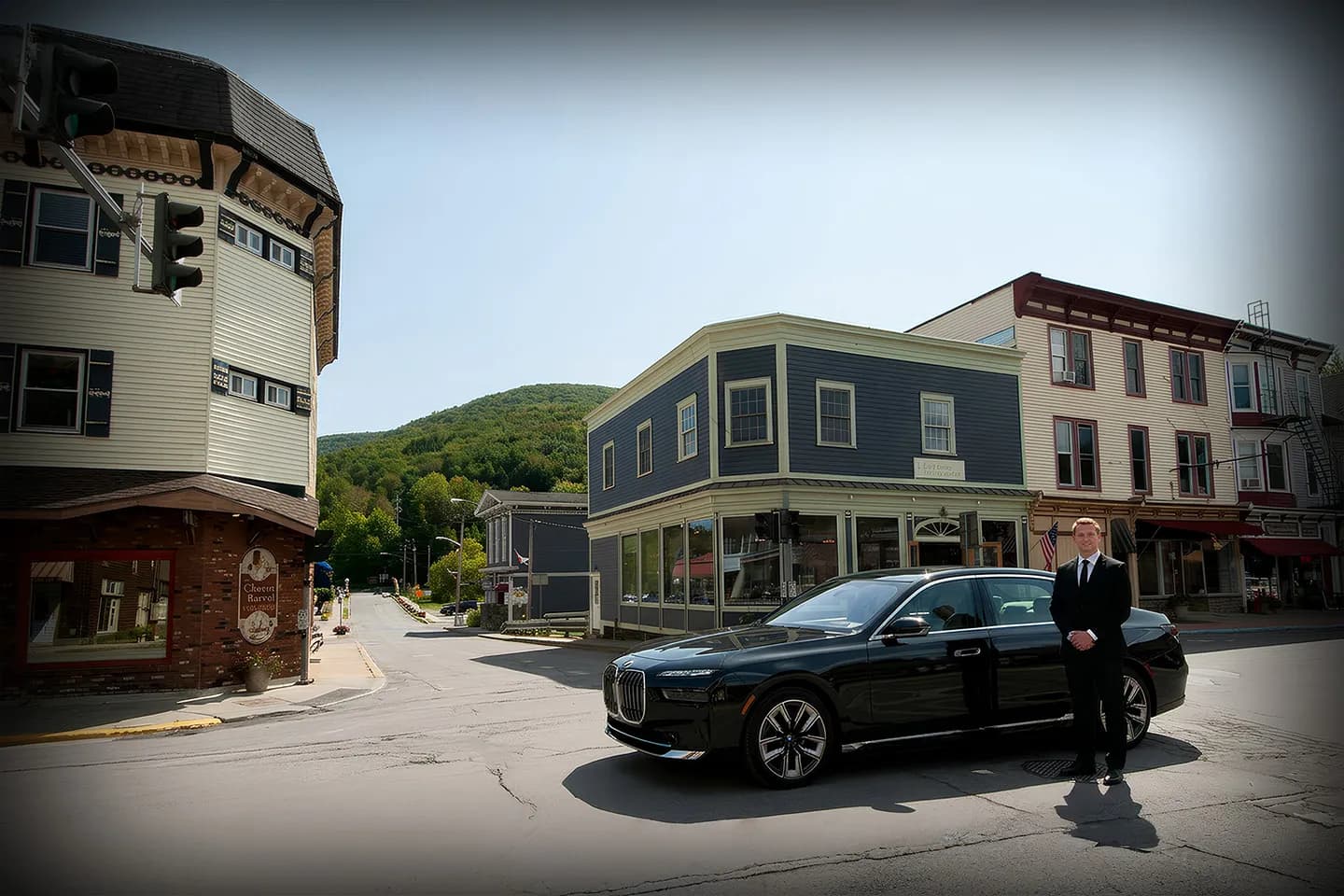 Premium black car for Delaware NY travel service