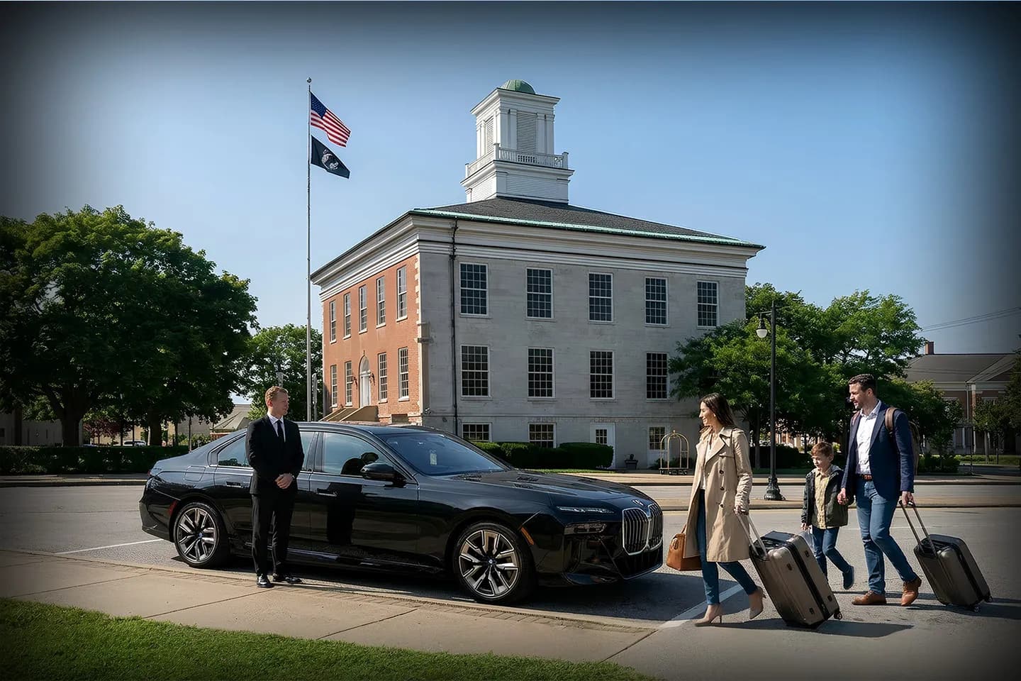 Comfortable luxury SUV interior for Genesee, NY Chauffeur Service rides