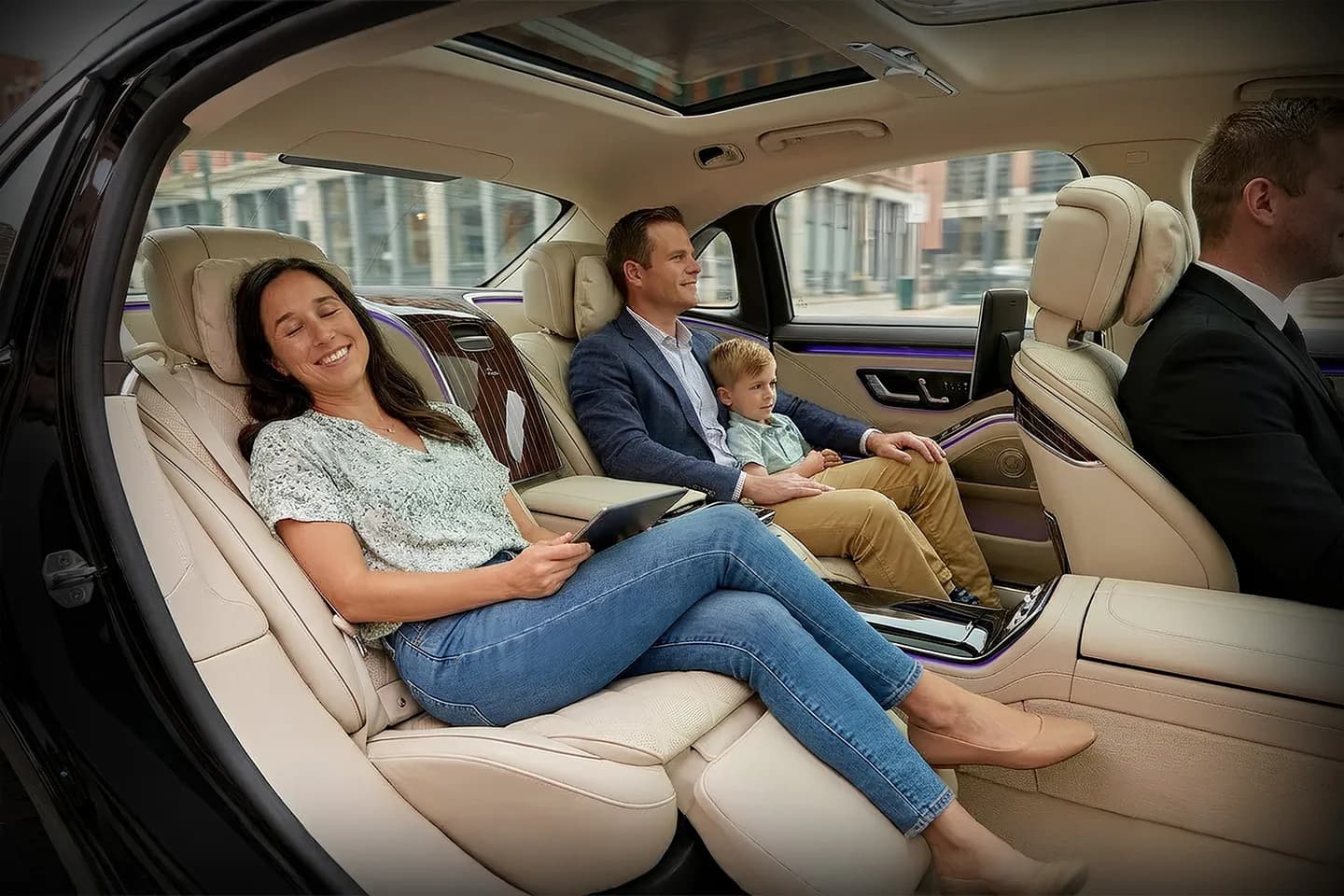 Private executive car service in Illinois IL with premium comfort