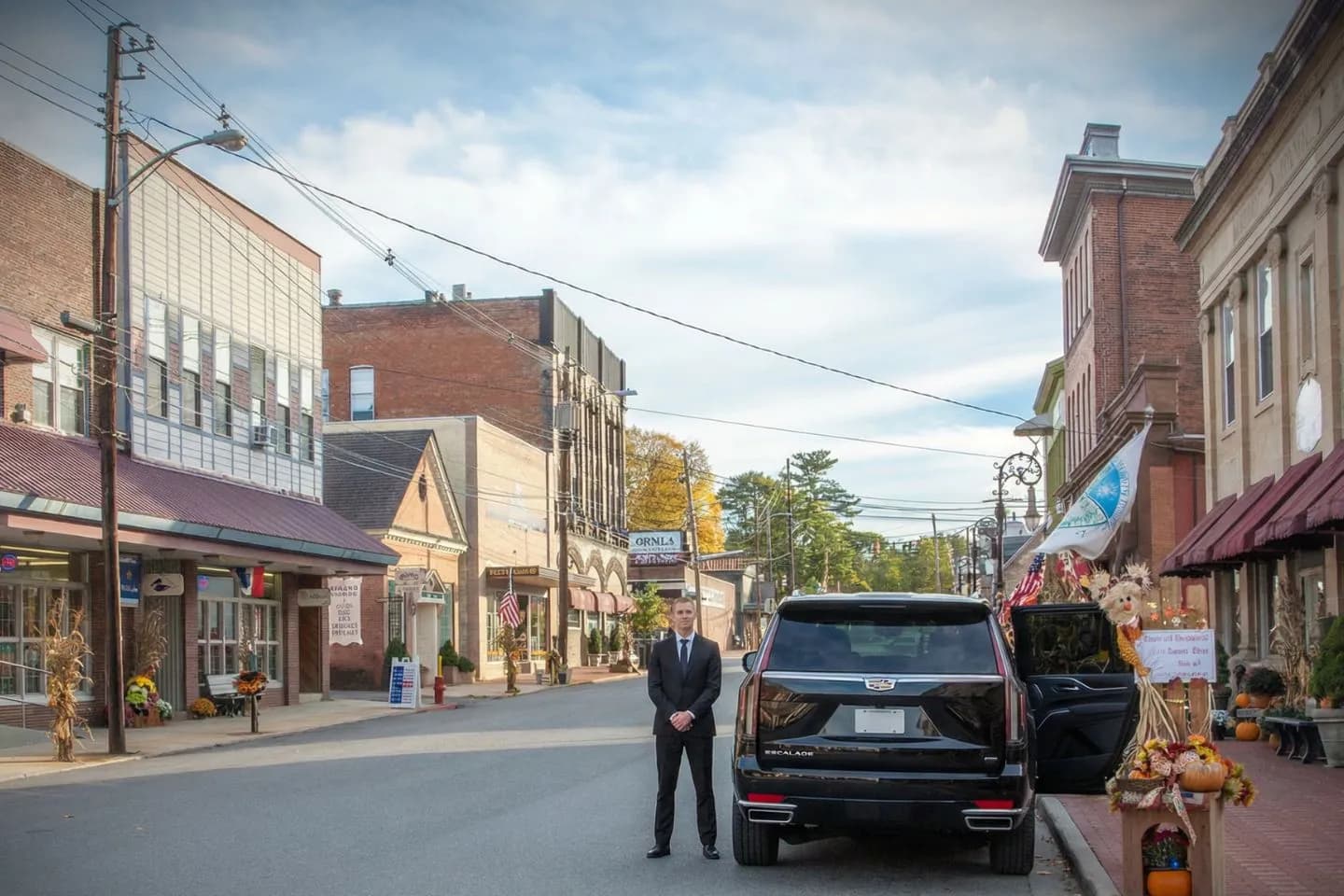 Professional chauffeur car service in Maryland MD black car ride