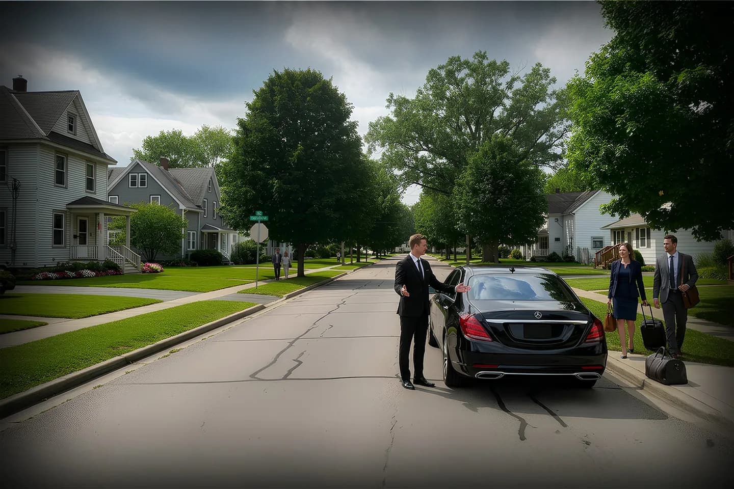 Oneida NY chauffeur service airport transfer with executive car and luggage assistance
