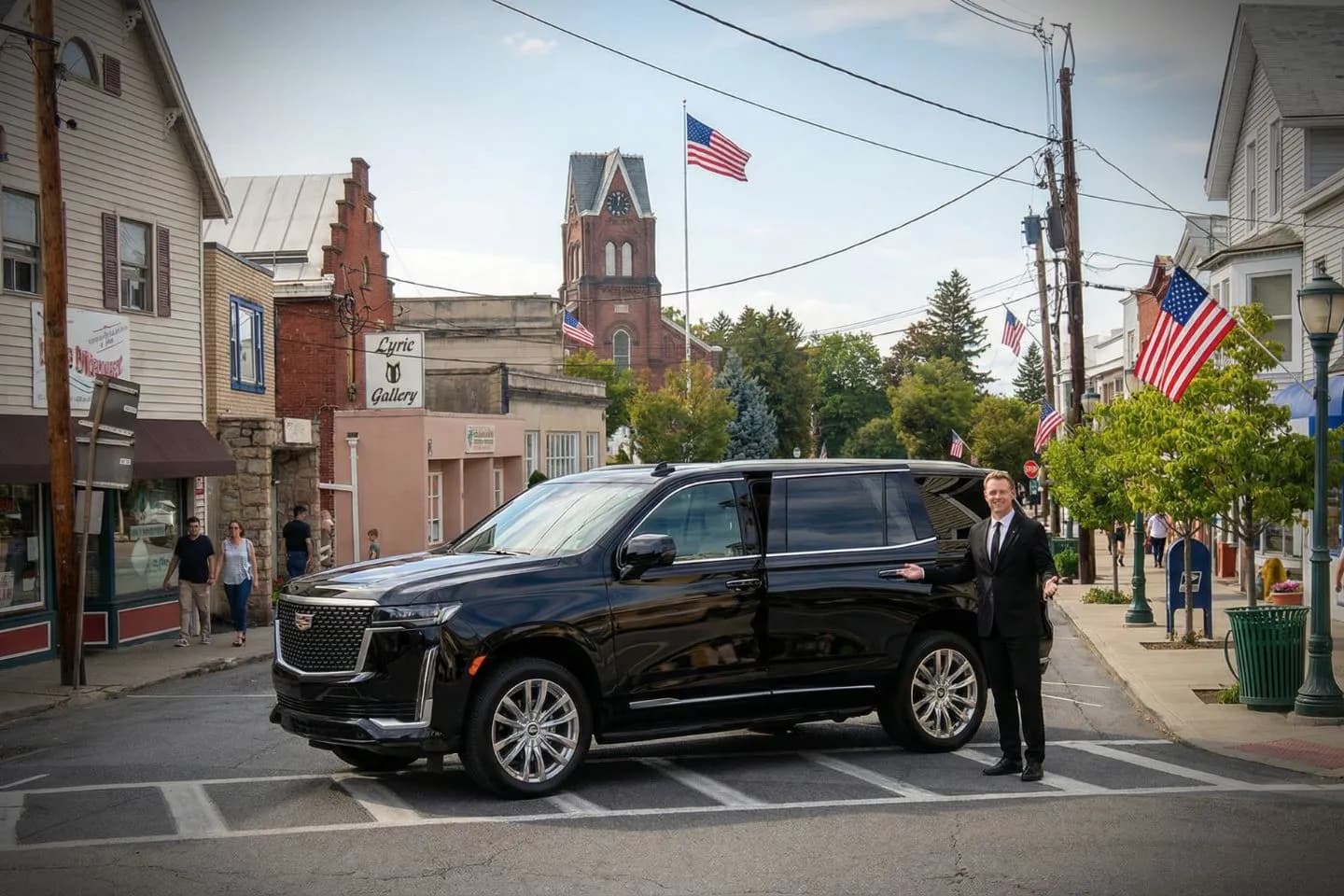 Professional Ulster, NY Chauffeur Service for weddings airport transfers and corporate travel with clean vehicles and reliable drivers