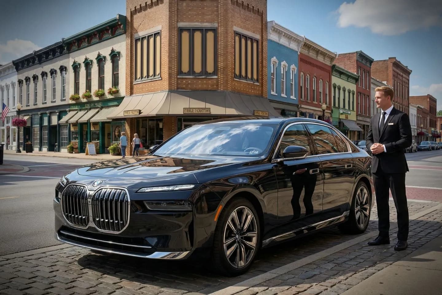 Kentucky, KY Car Service luxury black SUV ready for corporate transportation