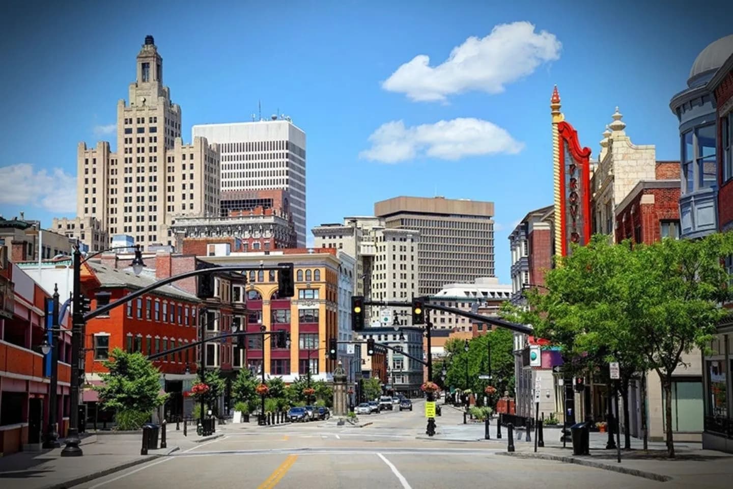 Clean premium vehicle waiting curbside in Litchfield CT car service for safe local transportation