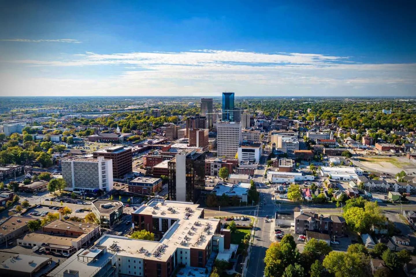 Luxury chauffeur car interior from Kentucky, KY Chauffeur Service showing clean seats and comfortable seating space