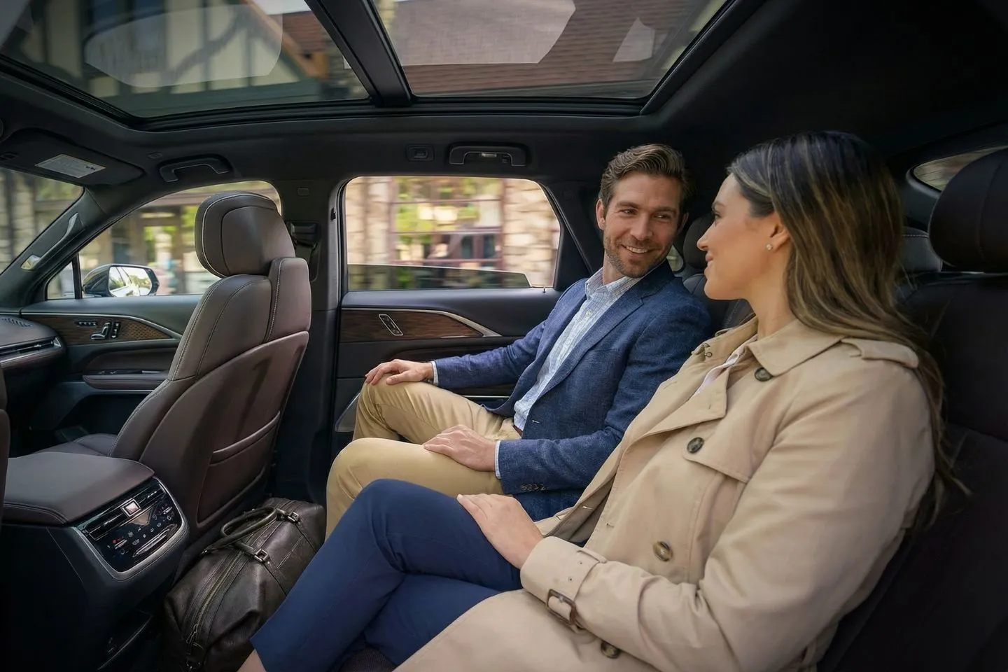 Wedding limousine from Missouri, MO Chauffeur Service decorated and waiting with professional chauffeur