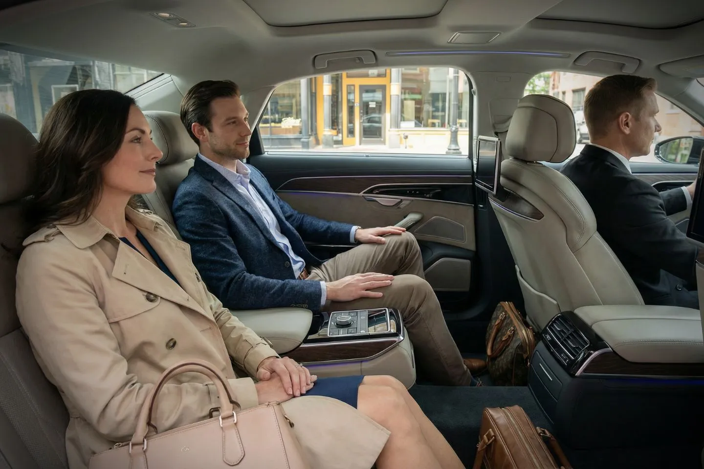 Wedding chauffeur car Rhode Island RI Chauffeur Service elegant arrival at venue Rhode Island