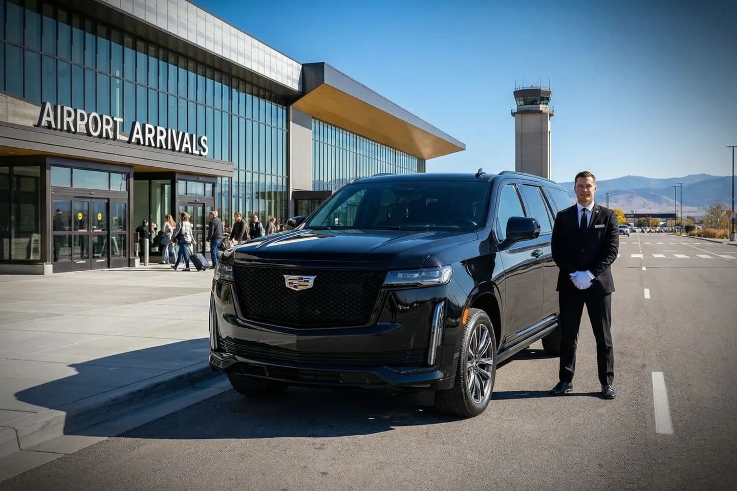 executive business travel Montana MT Car Service premium car interior leather seats comfort