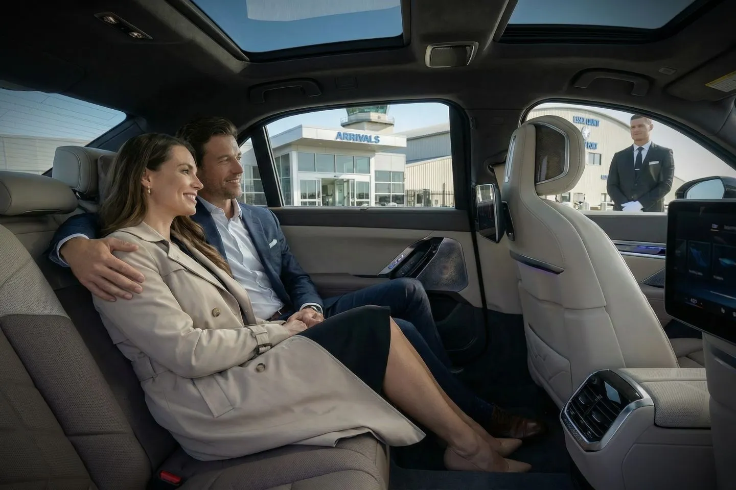 Executive airport transfer by CDW Car Service near Newark business corridor Essex NJ