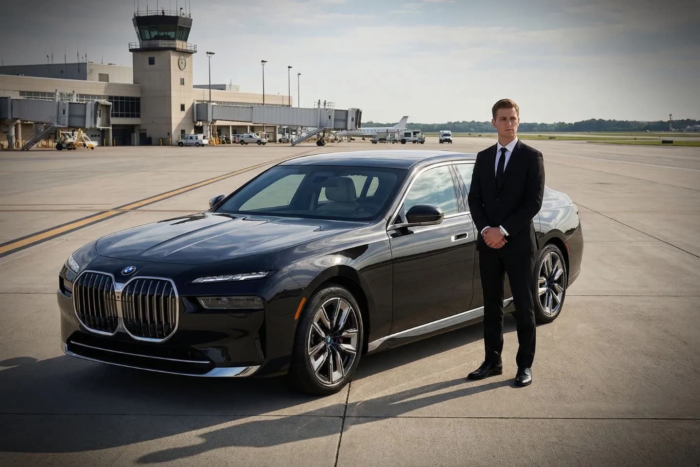 Luxury travel with CDW Car Service in Caldwell Essex County residential area NJ