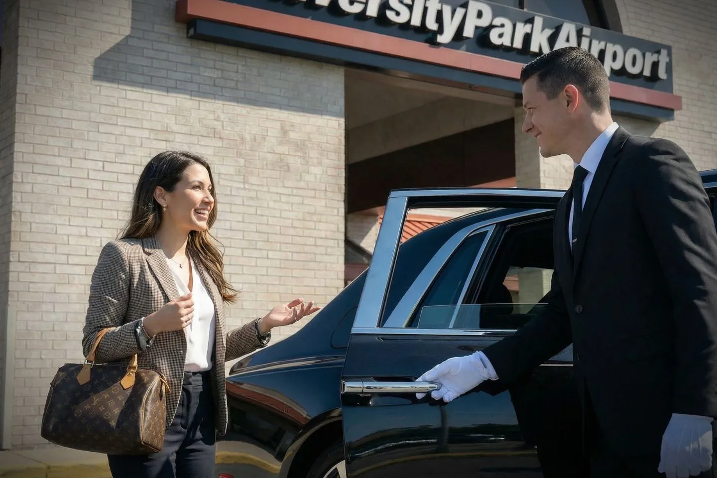 LBE Car Service SUV traveling on I 99 near University Park Pennsylvania airport transfer