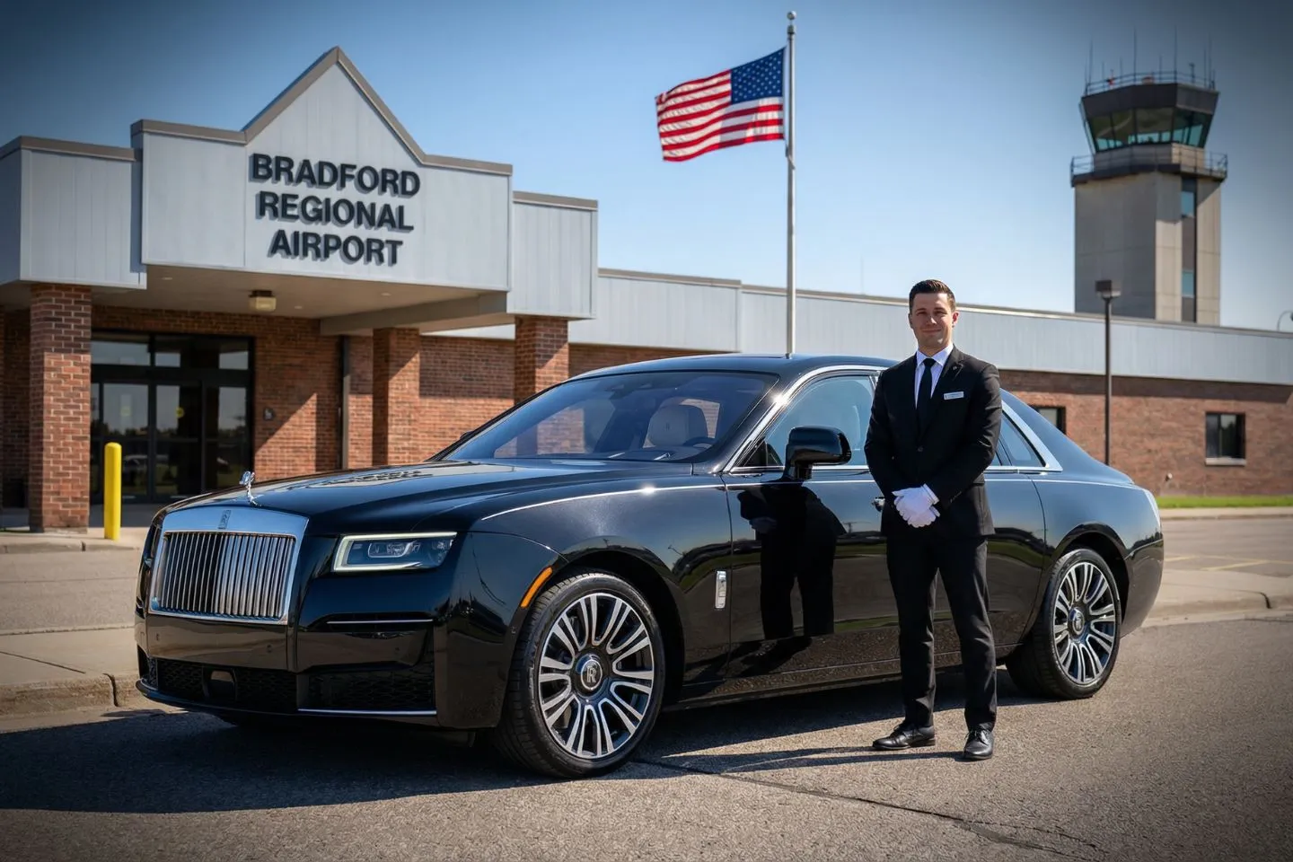 Executive vehicle for Bradford Regional (BFD) Car Service near Allegheny National Forest Pennsylvania