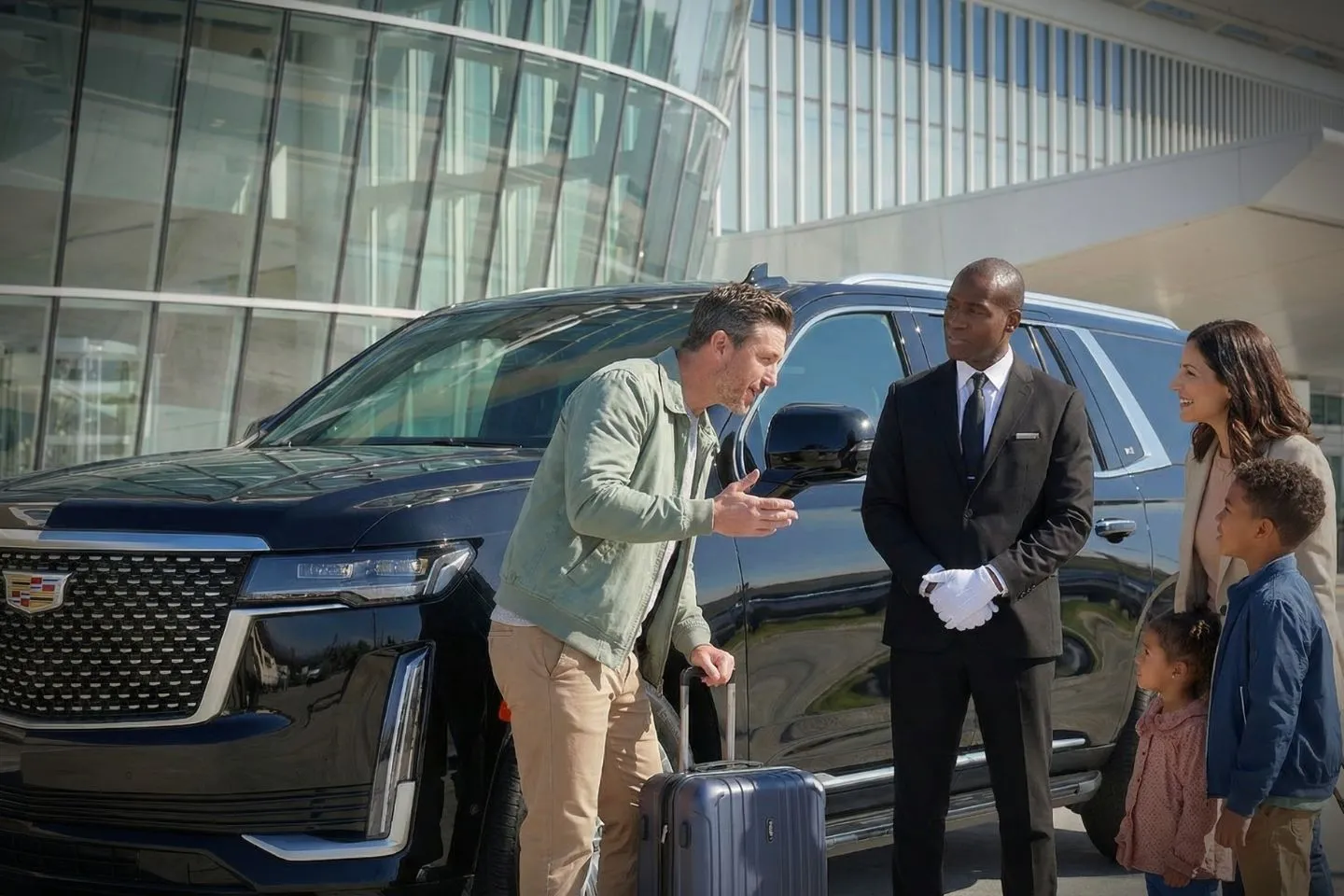 Chauffeur with Orlando International (MCO) Car Service near Orlando business district