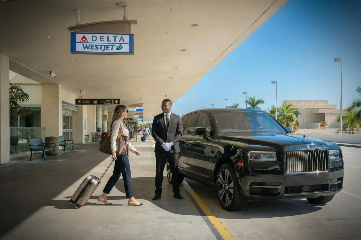 Chauffeur with Southwest Florida International (RSW) Car Service near Fort Myers beach Florida