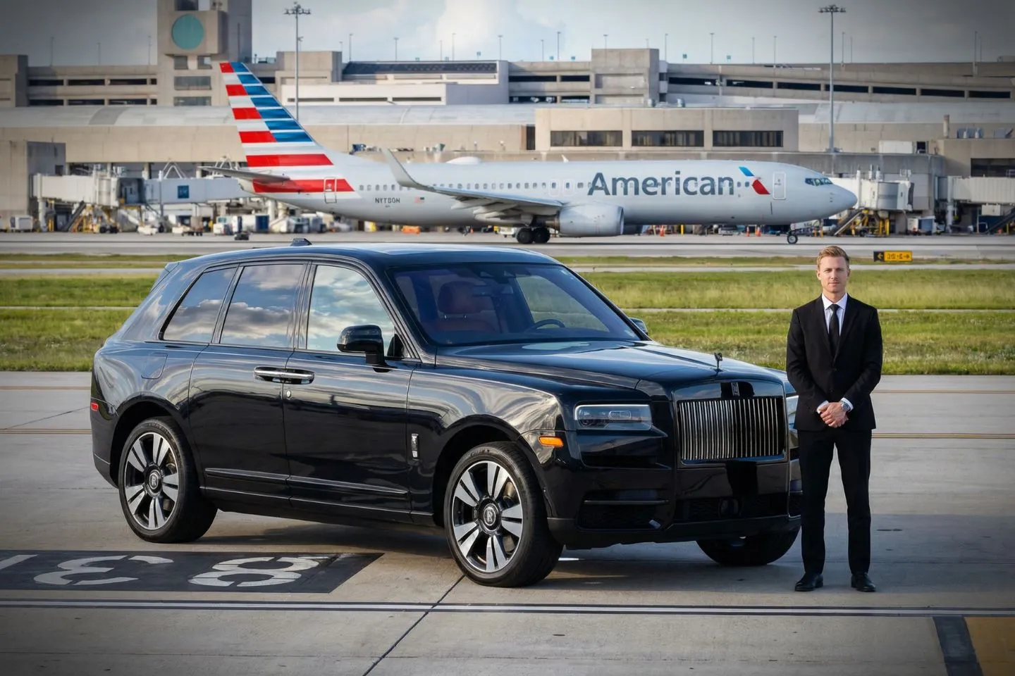 Executive vehicle for Palm Beach International (PBI) Car Service near Worth Avenue Palm Beach