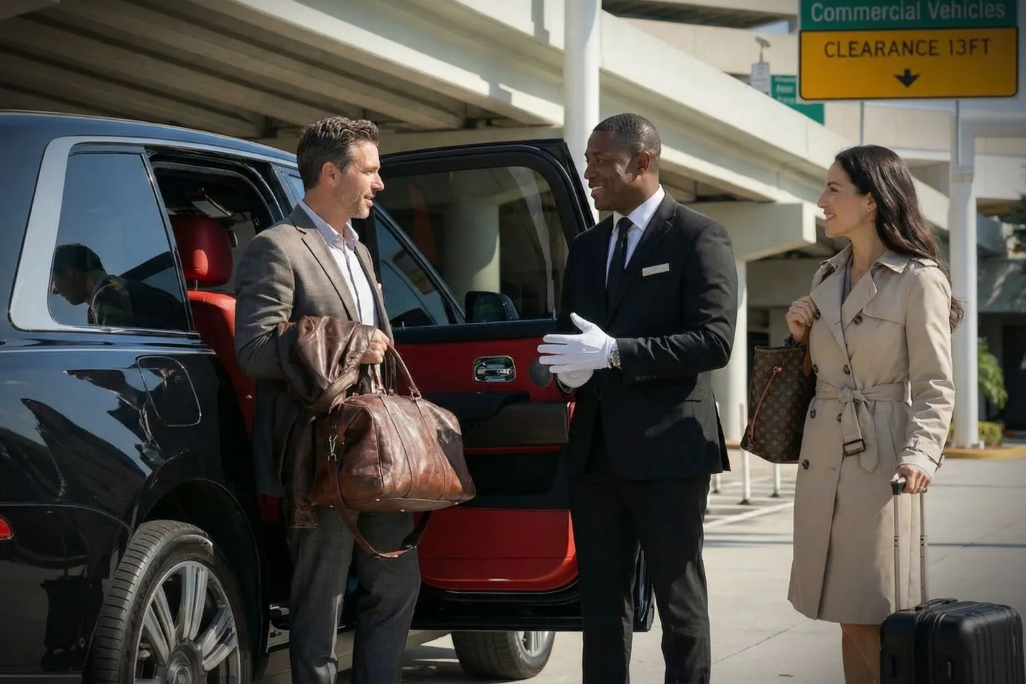 Chauffeur with Palm Beach International (PBI) Car Service in West Palm Beach Florida