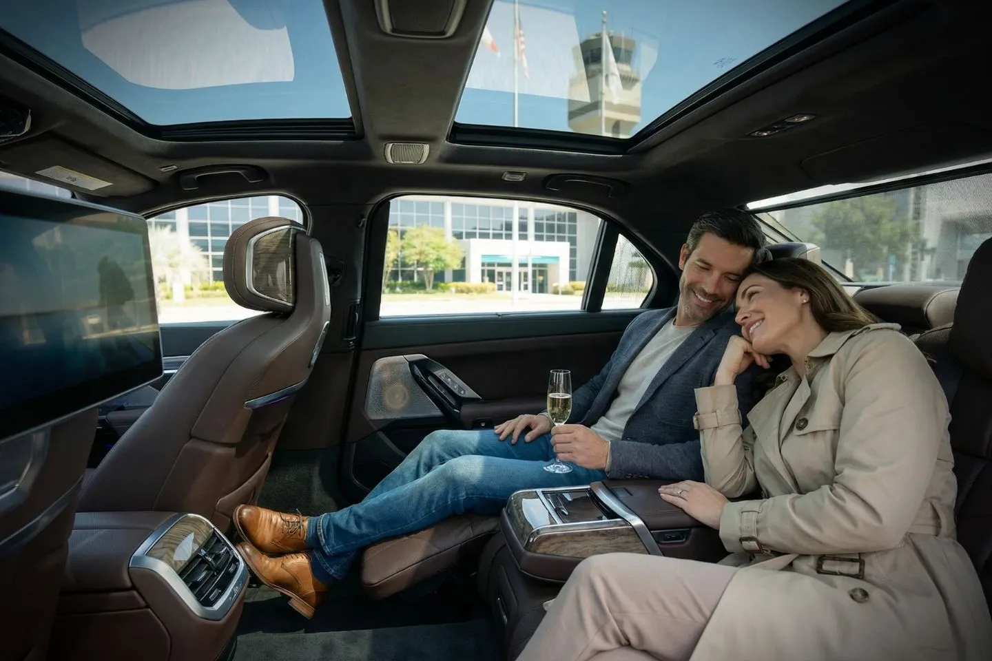 LBE Car Service SUV on I 10 near Pensacola Florida airport transfer