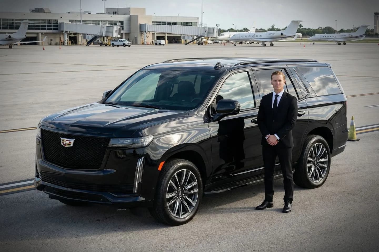 Executive vehicle for Boca Raton (BCT) Car Service near Mizner Park Boca Raton Florida