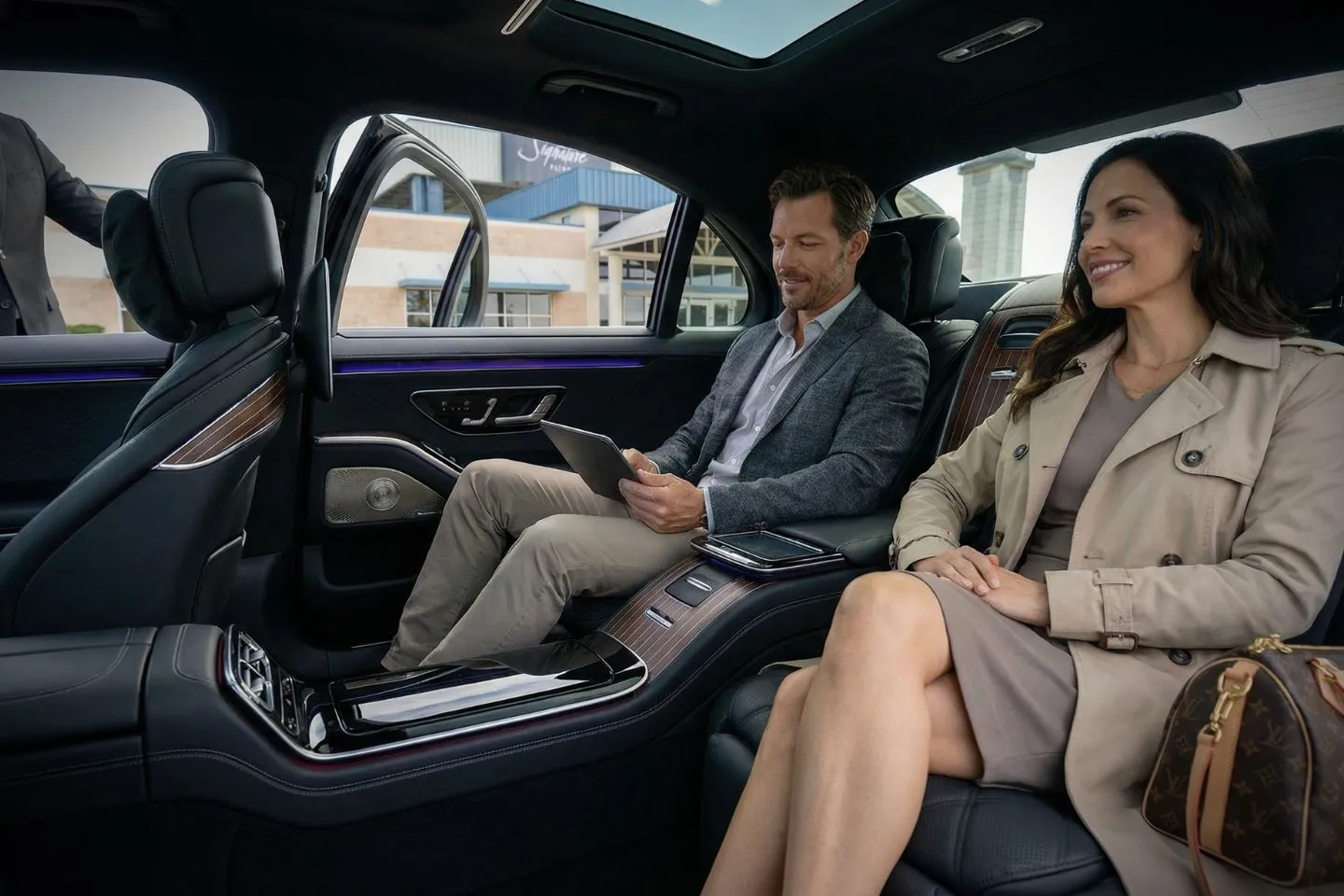 Chauffeur with Kissimmee Gateway (ISM) Car Service near Kissimmee tourist district