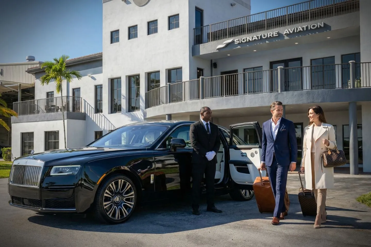 Chauffeur with Miami Executive (TMB) Car Service in Coral Gables Miami Florida