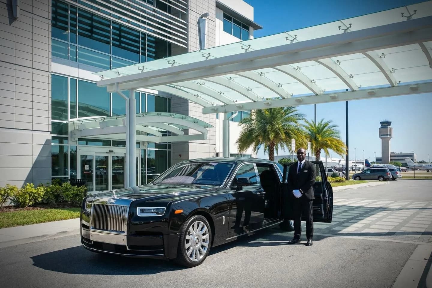 Executive vehicle for Orlando Executive (ORL) Car Service near Lake Eola Orlando Florida