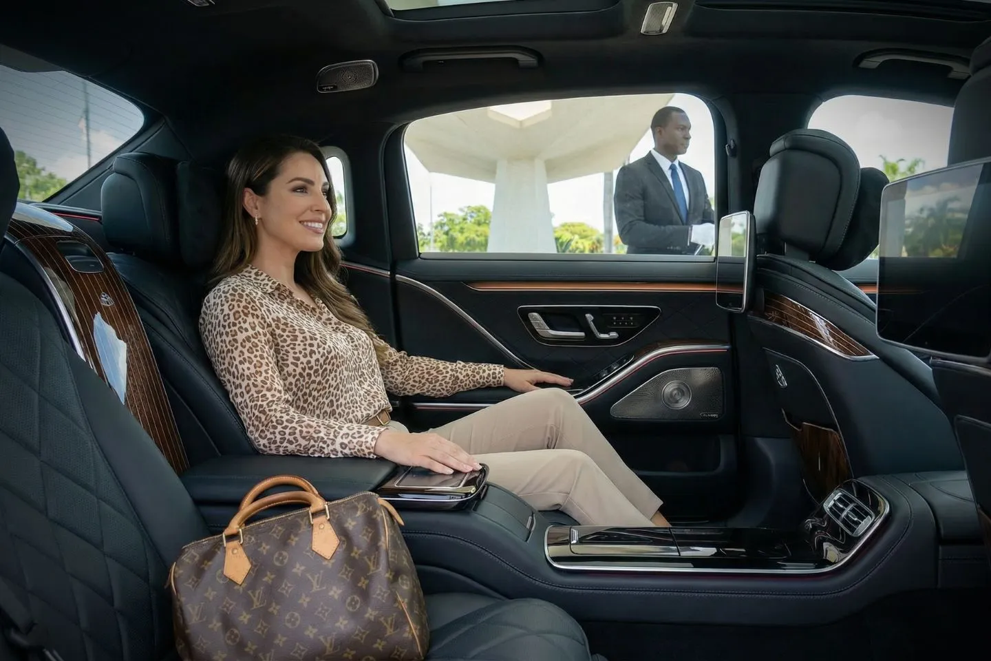 Peter O. Knight (TPF) Car Service curbside pickup at airport Florida FL