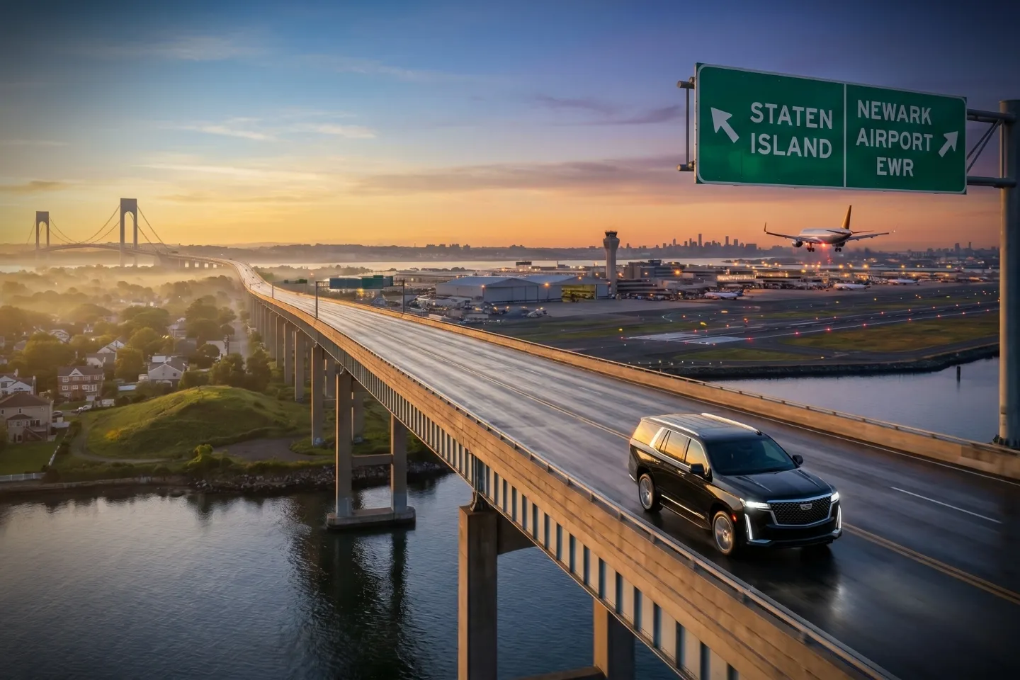 How Much Is a Taxi from Staten Island to Newark Airport?