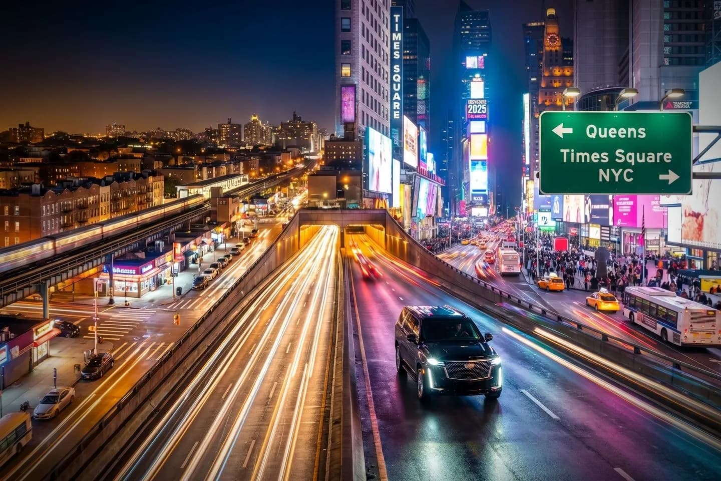 How Much Is a Taxi from Queens to Times Square?